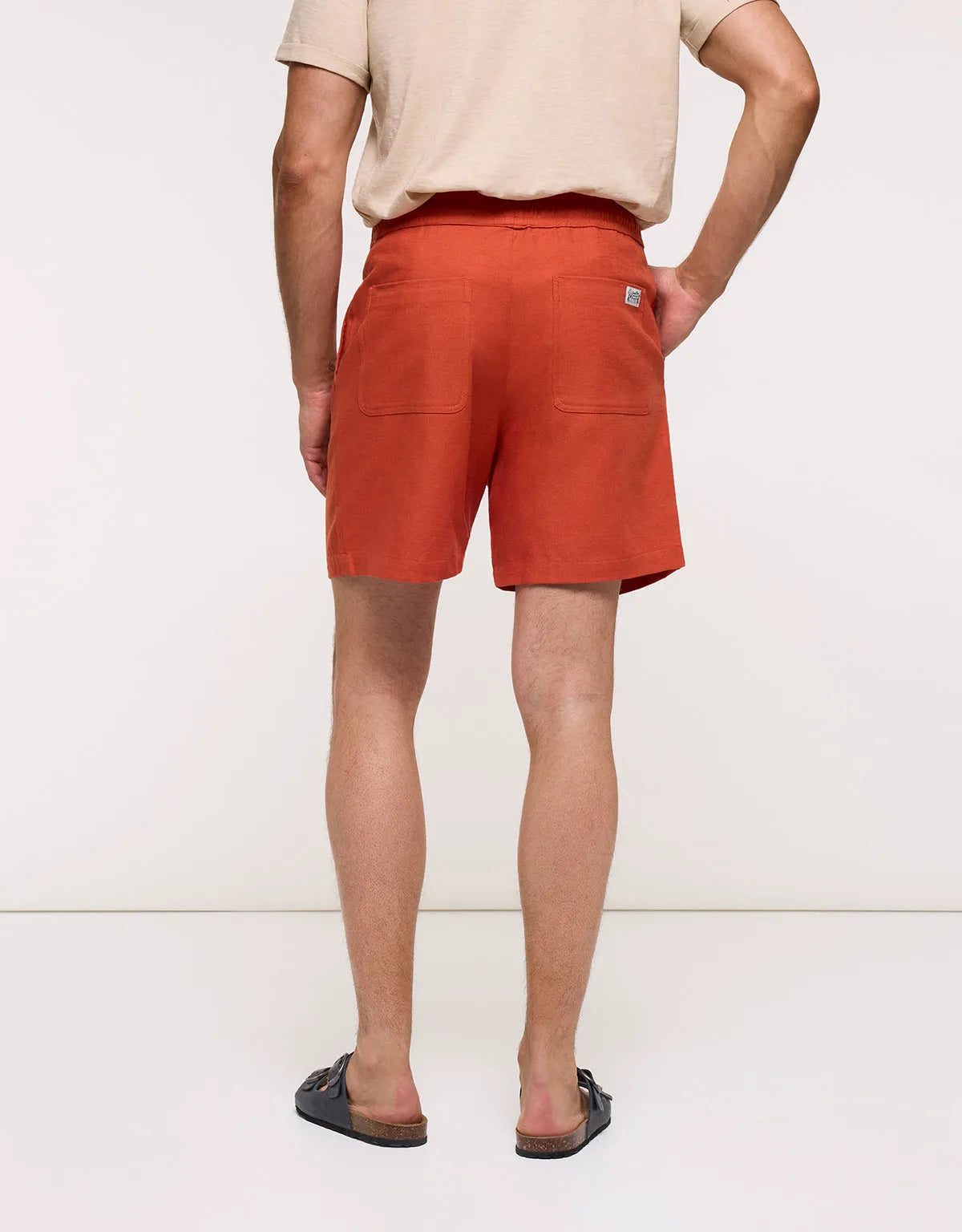 Orange Bermuda Shorts - Jackie