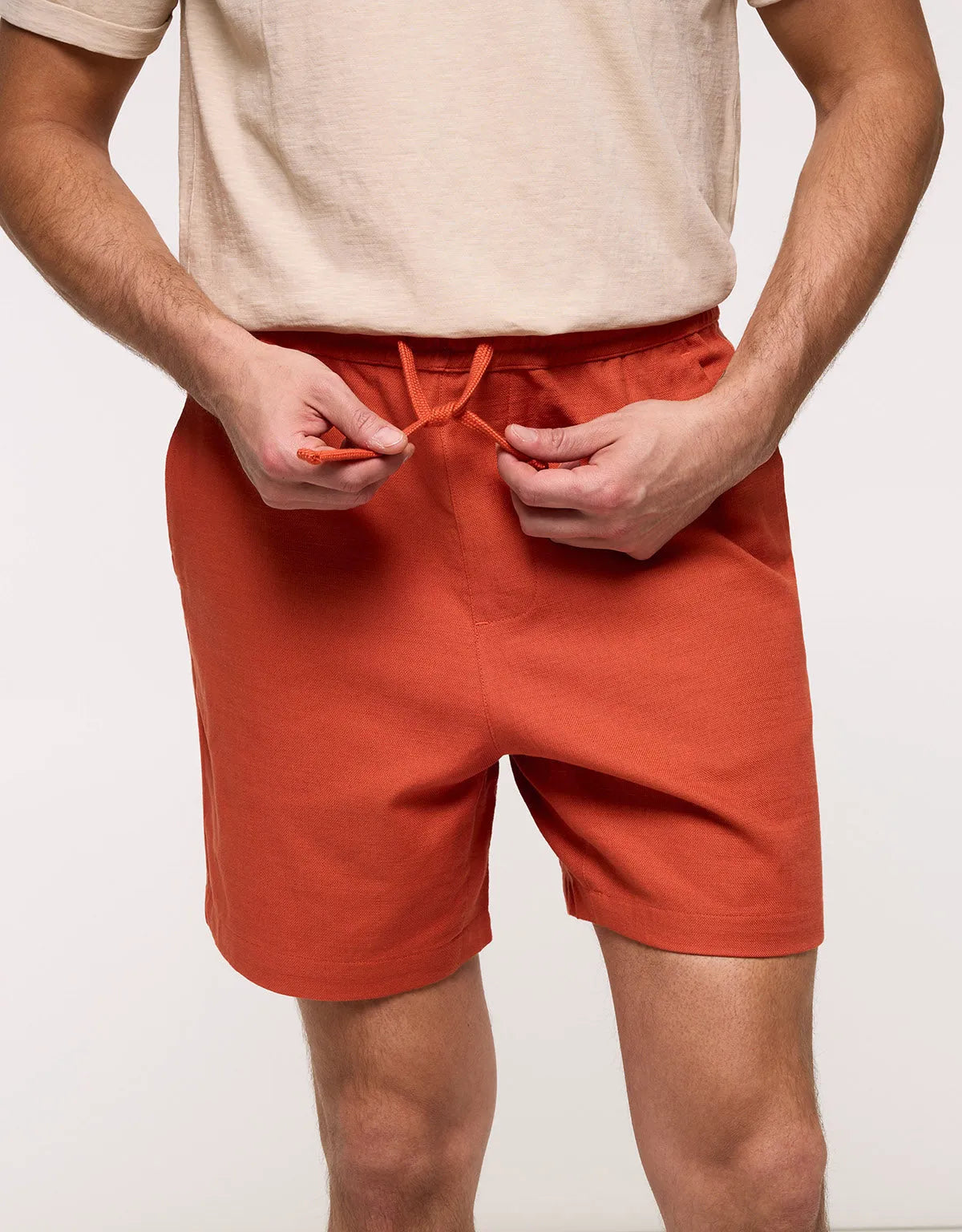 Orange Bermuda Shorts - Jackie