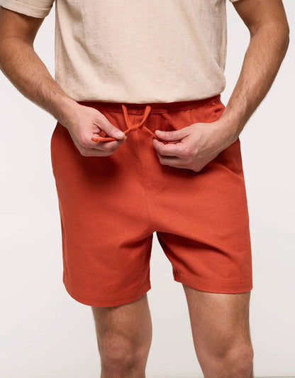 Orange Bermuda Shorts - Jackie