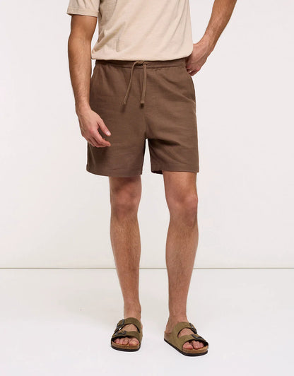 Brown Bermuda shorts - Jackie